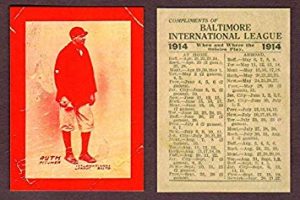 1914 Babe Ruth Minor League Card Sold for $575,000